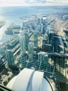 Vista desde la CN Tower Toronto Canada