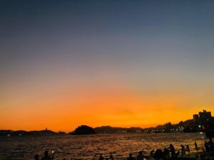 Atardecer en Acapulco Gro.